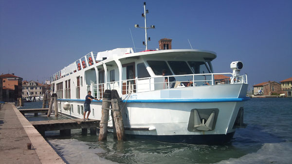 Ship cruise Venice to Mantua